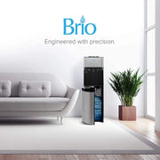 Brio Self Cleaning Bottom Loading Water Cooler Water Dispenser- 3 Temperature Settings