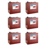 6 - Volt Golf Cart Batteries - Trojan Battery 6V/225ah T - 105 (6 - Pack, 36V)